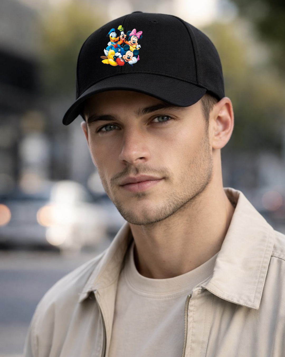 Mickey & Co Adults Disney Basketball Hat, Character Theme Cap,  Park Ready Outfit, Disney Baseball Cap