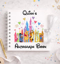 Personalised Winnie The Pooh Castle Disney Autograph Book, Personalised Disney World Trip, Gift For Disney Trip, Disney World Autograph Book
