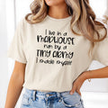 I Live in a Madhouse Run by a Tiny Army I Made Myself T-Shirt | Funny Mum Shirt | Parenting Graphic Tee | Mother's Day Gift | Mum Life T-Shirt