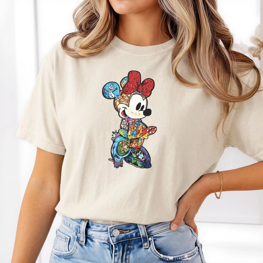Character Minnie Disney T-shirt, Disney fashion, Disney clothes, Disney tops, Disney tee, Disney lover
