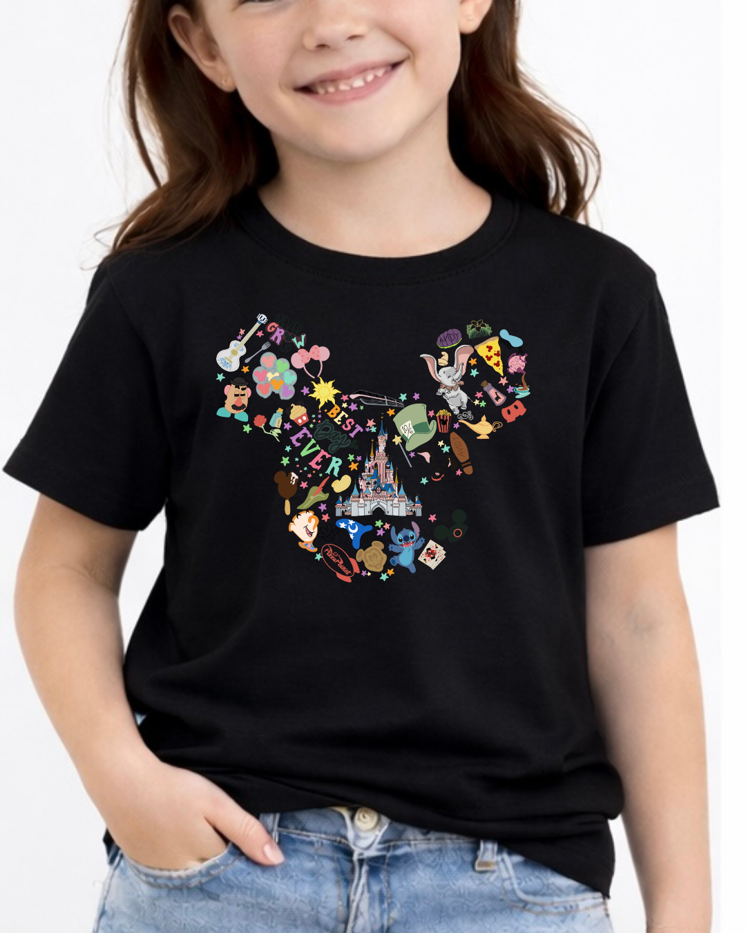 All things Disney, Disney Kids T-Shirt | Disney Everyday Tee | Disney Outfit