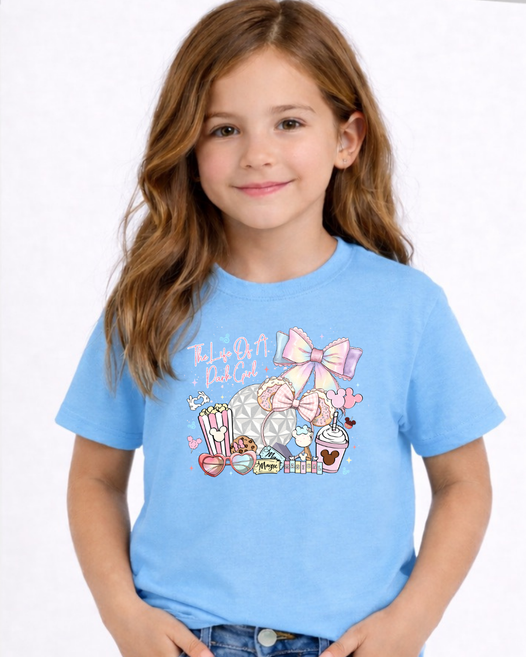 The Life Of A Park Girl Disney Kids T-Shirt | Disney Everyday Tee | Disney Outfit
