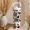 30oz Pink Bow Tumbler | Coquette Floral Insulated Travel Cup | Stainless Steel Tumbler with Handle & Straw | Cute Aesthetic Water Bottle | Gift for Her (Copy)
