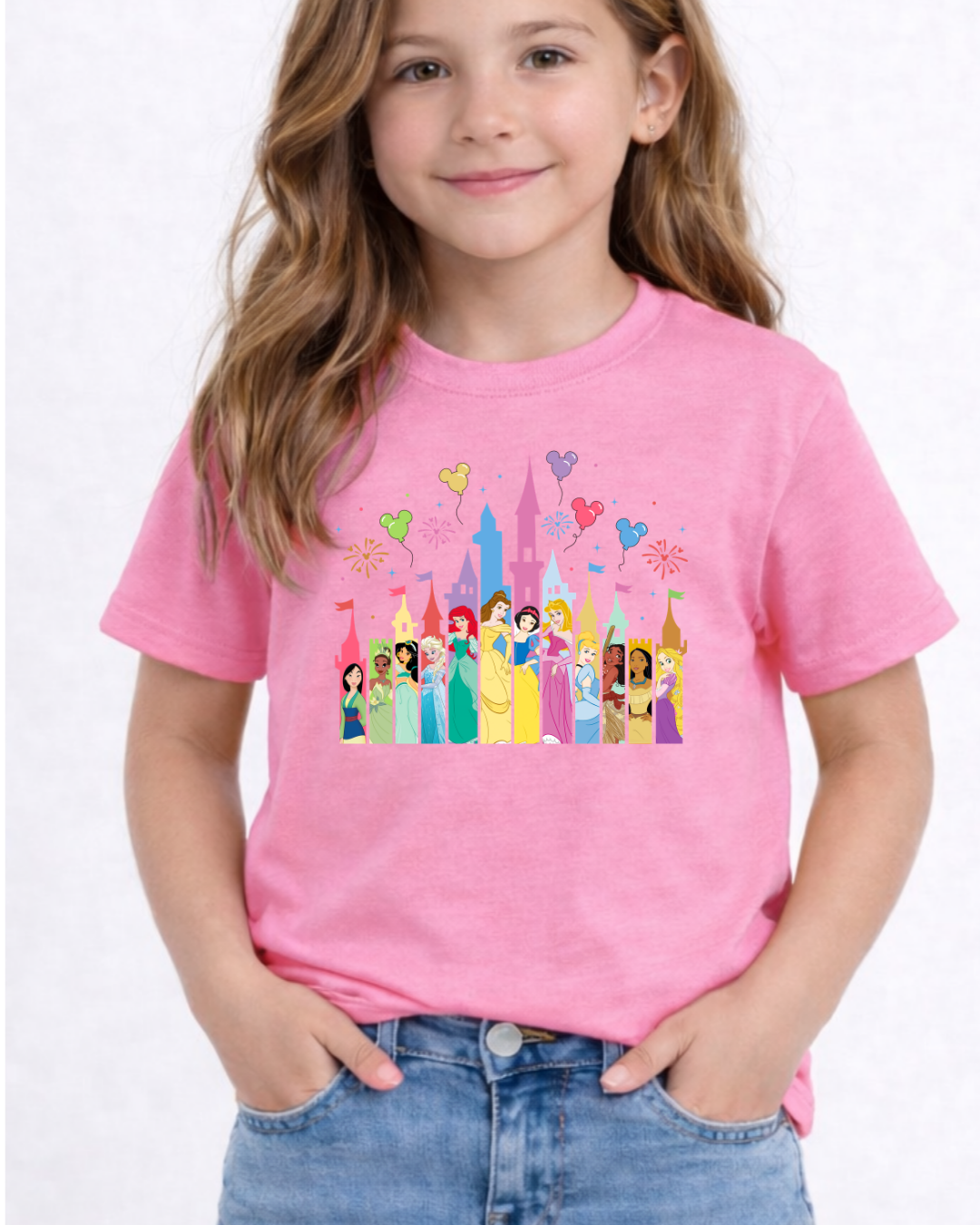 Princess Castle Disney Kids T-Shirt | Disney Everyday Tee | Disney Outfit