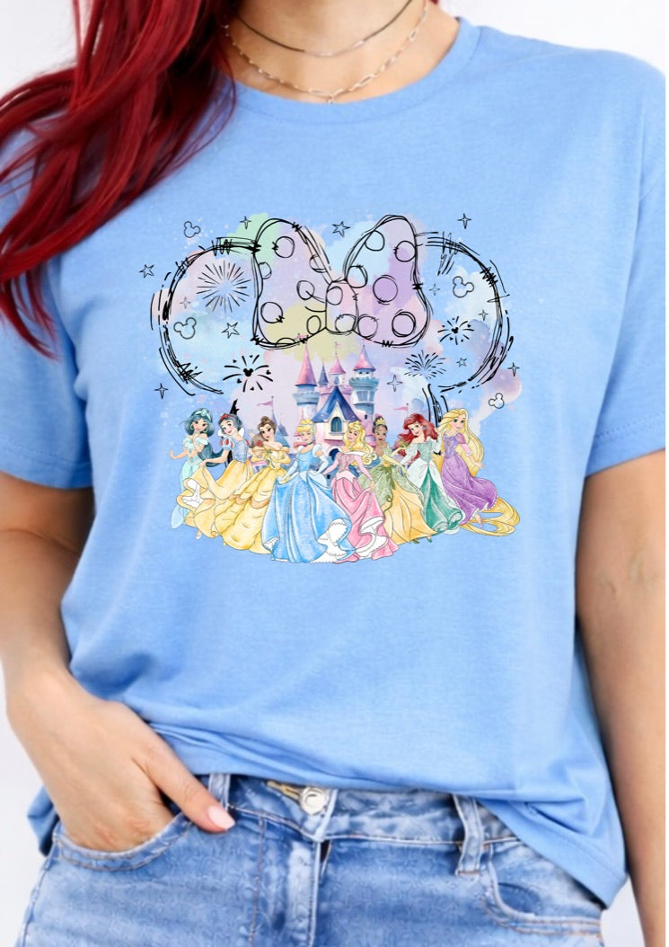 Princess Minnie Castle Disney T-shirt, Disney fashion, Disney clothes, Disney tops, Disney tee, Disney lover