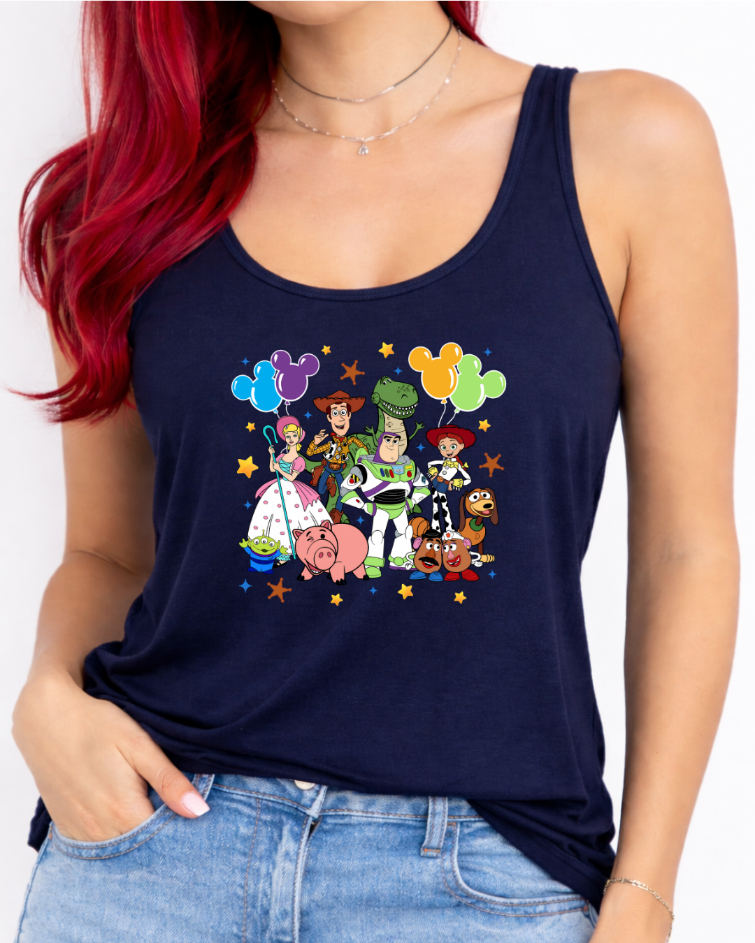 Toy Story Disney Vest Top, Disney Tank Top Women, Disney World Outfit, Disney Holiday Shirt,