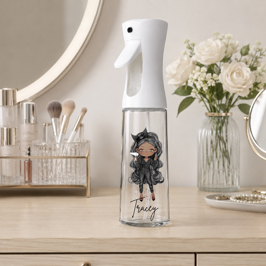 Personalised Hairdresser Water Spray Bottle ✨💧