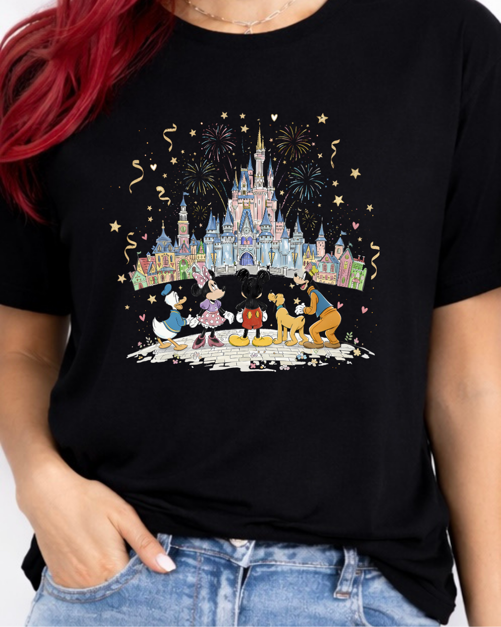 Fab 5 Caste Disney t-shirt, Disney fashion, Disney clothes, Disney tops, Disney tee, Disney lover