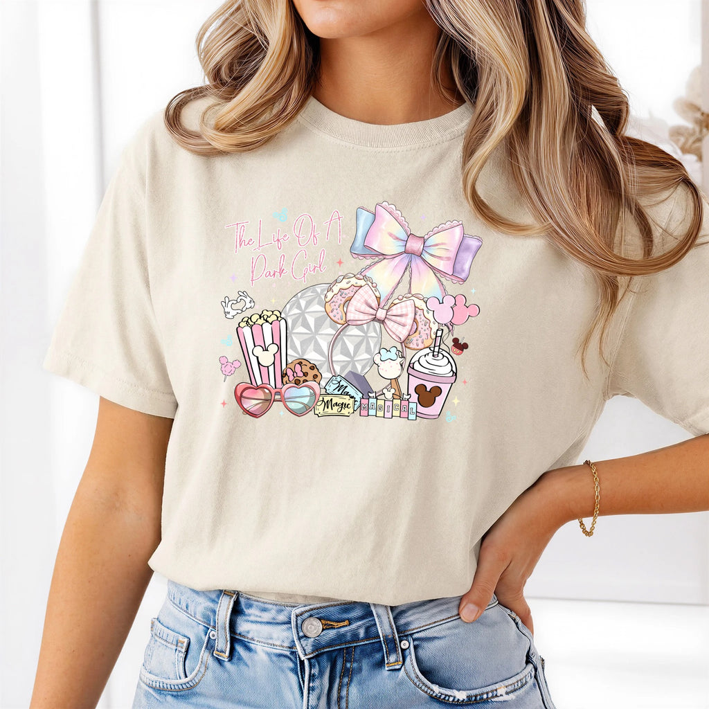 The Life Of A Park Girl Disney t-shirt, Disney fashion, Disney clothes, Disney tops, Disney tee, Disney lover