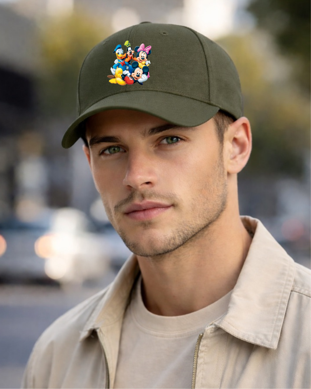 Mickey & Co Adults Disney Basketball Hat, Character Theme Cap,  Park Ready Outfit, Disney Baseball Cap