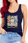 Walt Disney World Gang Disney Vest Top, Disney Tank Top Women, Disney World Outfit, Disney Holiday Shirt,