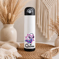 Personalised Ghost Spidey Water Bottle with Straw Lid | Custom Name Water Bottle | Reusable Drinks Bottle | School Bottle | Gym Bottle | Travel Bottle