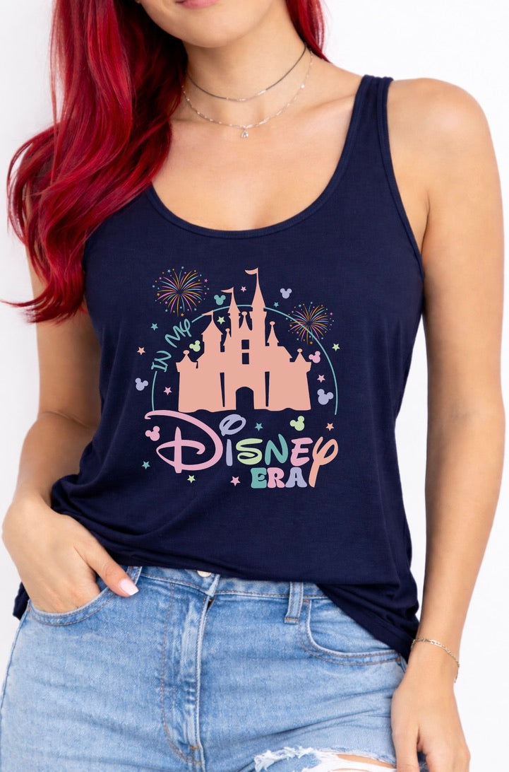 In My Disney Era Disney Vest Top, Disney Tank Top Women, Disney World Outfit, Disney Holiday Shirt, Theme Park Outfit, Cute Disney