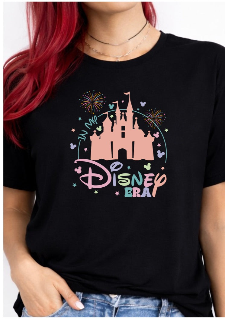 In My Magical Era Castle Graphic T-Shirt – Fireworks Fantasy Theme Park Tee