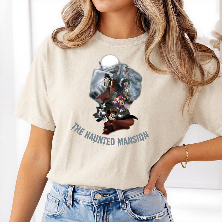 The Haunted Mansion Disney T-shirt, Disney fashion, Disney clothes, Disney tops, Disney tee, Disney lover