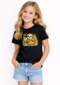 Cute Baby Sloth Kids T-Shirt – Adorable Jungle Animal Graphic Tee for Girls