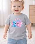 Stitch & Angel Disney Baby/Toddler T-Shirt | Disney Everyday Tee | Disney Outfit