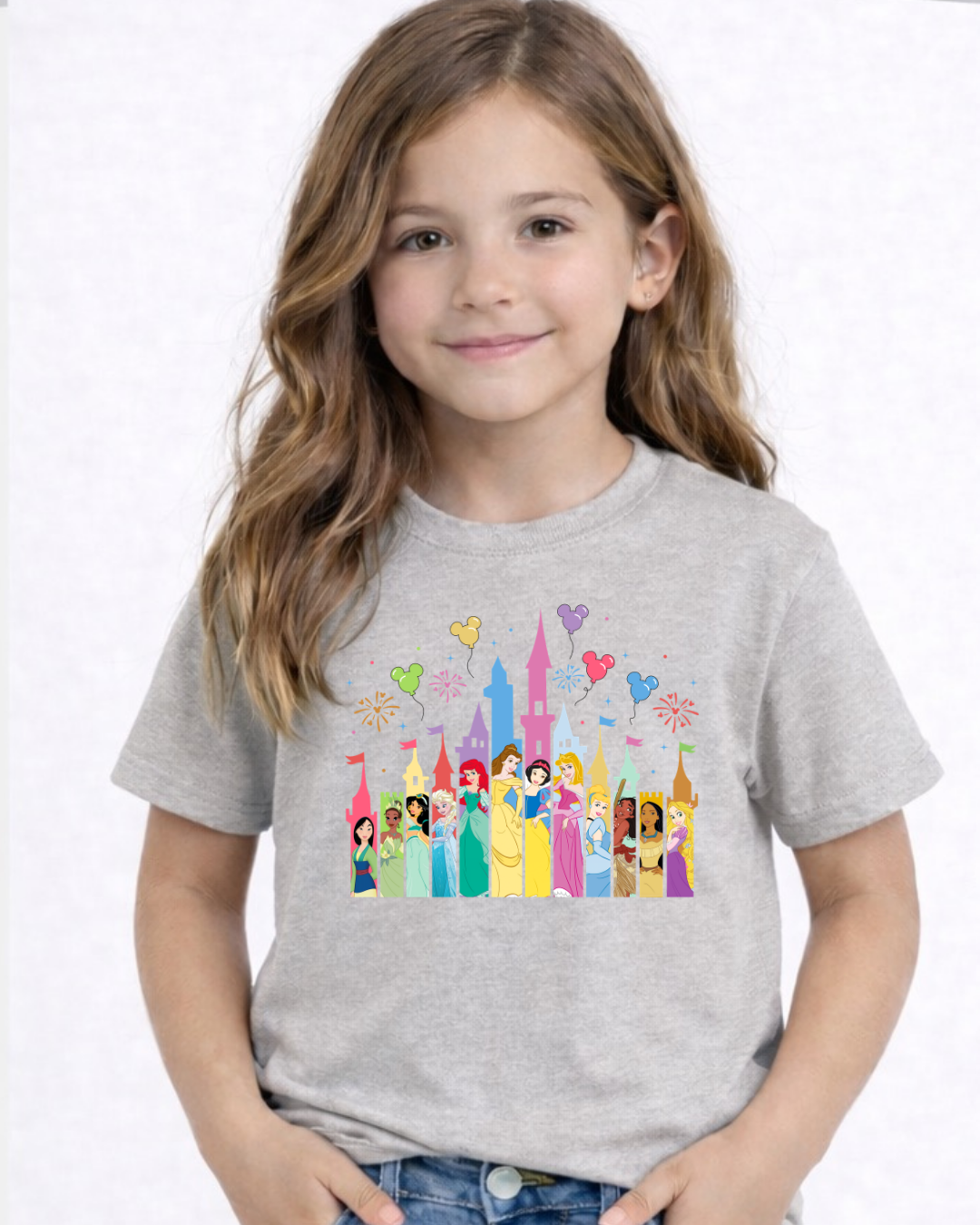 Princess Castle Disney Kids T-Shirt | Disney Everyday Tee | Disney Outfit
