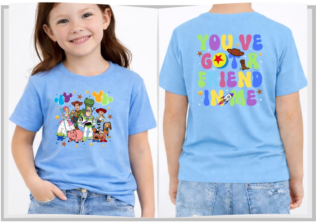 Toy story You've Got A Friend In Me Disney Kids T-Shirt | Disney Everyday Tee | Disney Outfit
