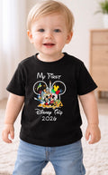 Mickey Mouse Disney My First Trip 2026 Disney Baby/Toddler T-Shirt | Disney Everyday Tee | Disney Outfit