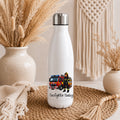 Personalised Female Firefighter Water Bottle | Custom Firefighter Drinks Bottle | Fire Engine Bottle | Fire Service Gift | Stainless Steel Water Bottle | Firefighter Gift for Her