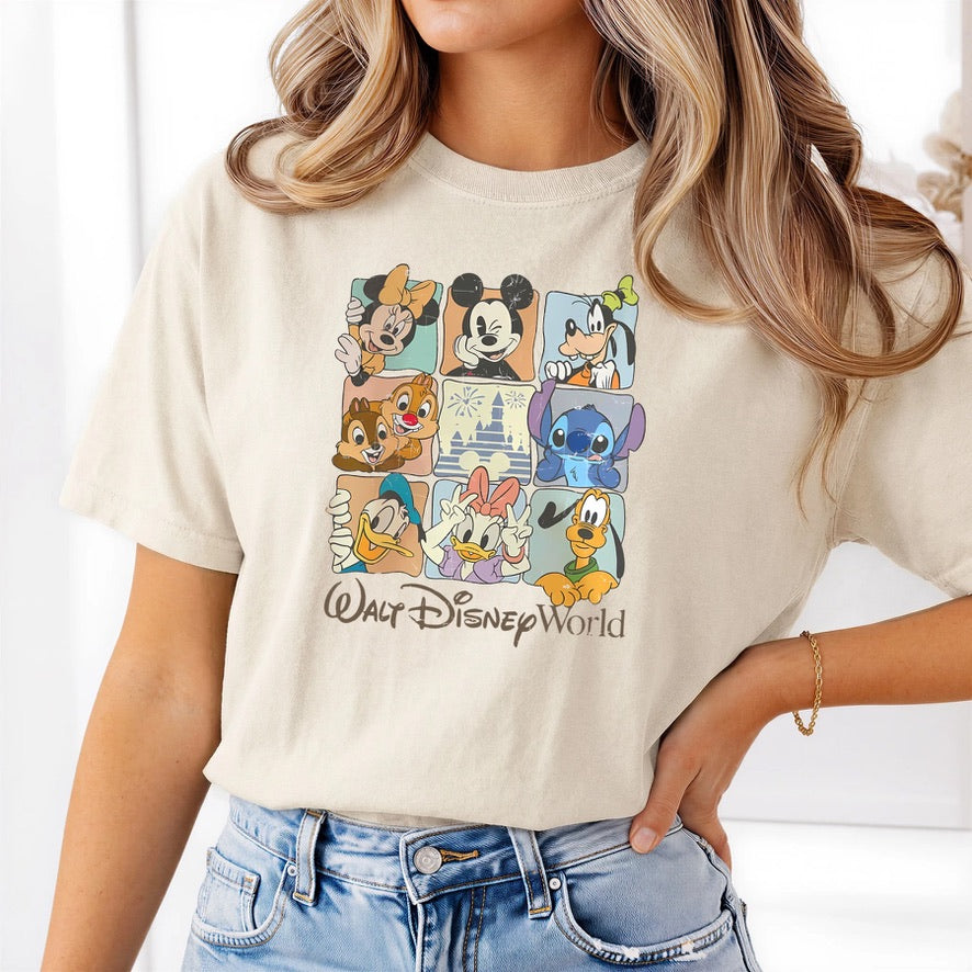 Walt Disney World Gang Disney T-shirt, Disney fashion, Disney clothes, Disney tops, Disney tee, Disney lover