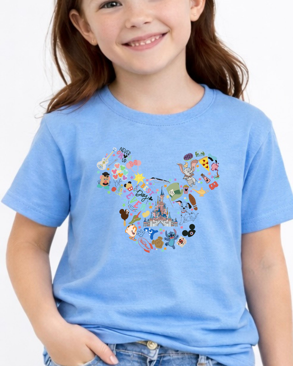All things Disney, Disney Kids T-Shirt | Disney Everyday Tee | Disney Outfit