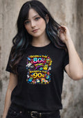 Born in the 80s Raised in the 90s T-Shirt – Retro 80s 90s Nostalgia Unisex Tee | Vintage Childhood Graphic Shirt
