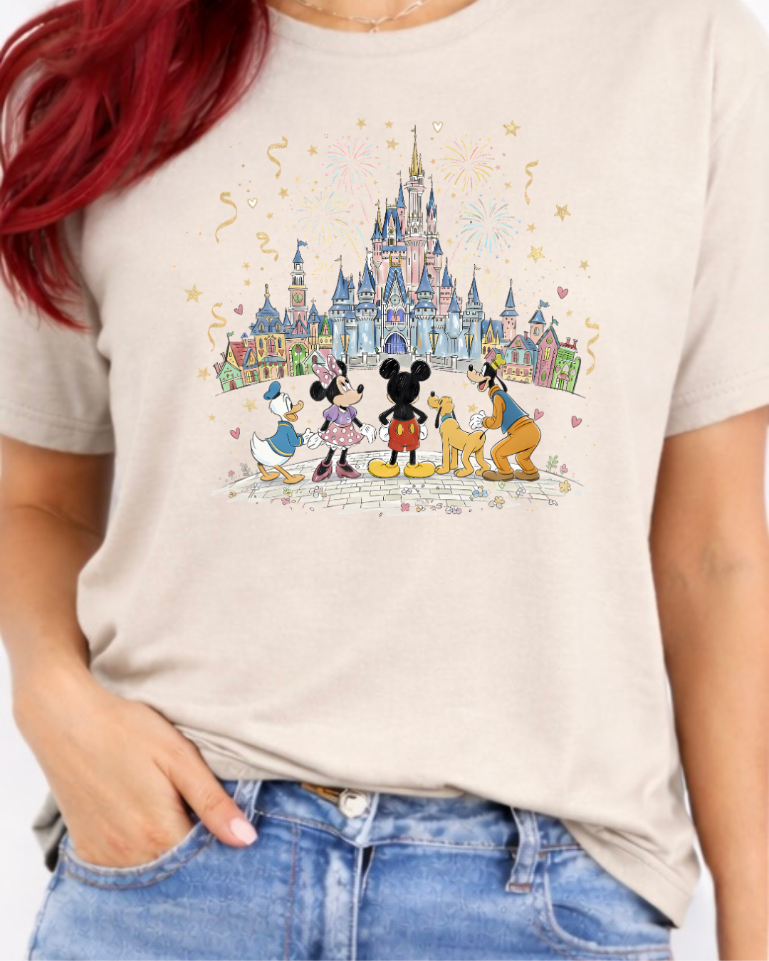 Fab 5 Caste Disney t-shirt, Disney fashion, Disney clothes, Disney tops, Disney tee, Disney lover