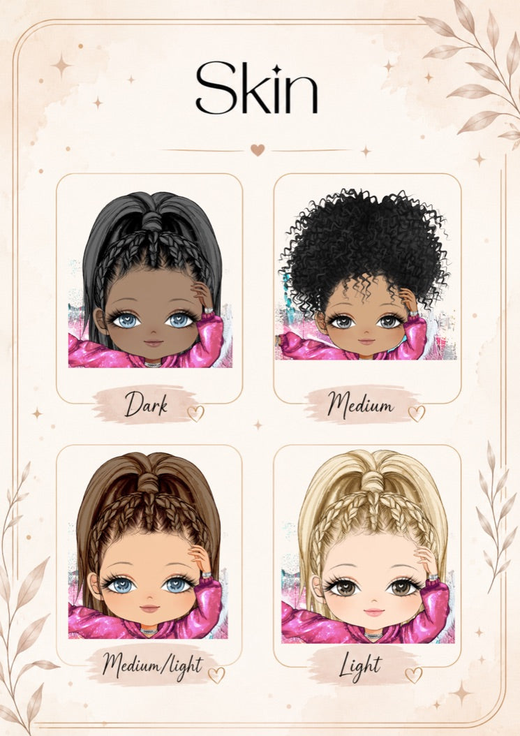 Personalised Dancing Girl Keyring | Custom Name Keyring | Bag Tag Gift