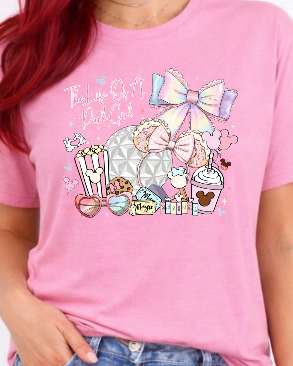 The Life Of A Park Girl Disney t-shirt, Disney fashion, Disney clothes, Disney tops, Disney tee, Disney lover
