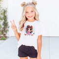Cute Fairy Girl Kids T-Shirt – Magical Butterfly Fantasy Graphic Tee for Girls
