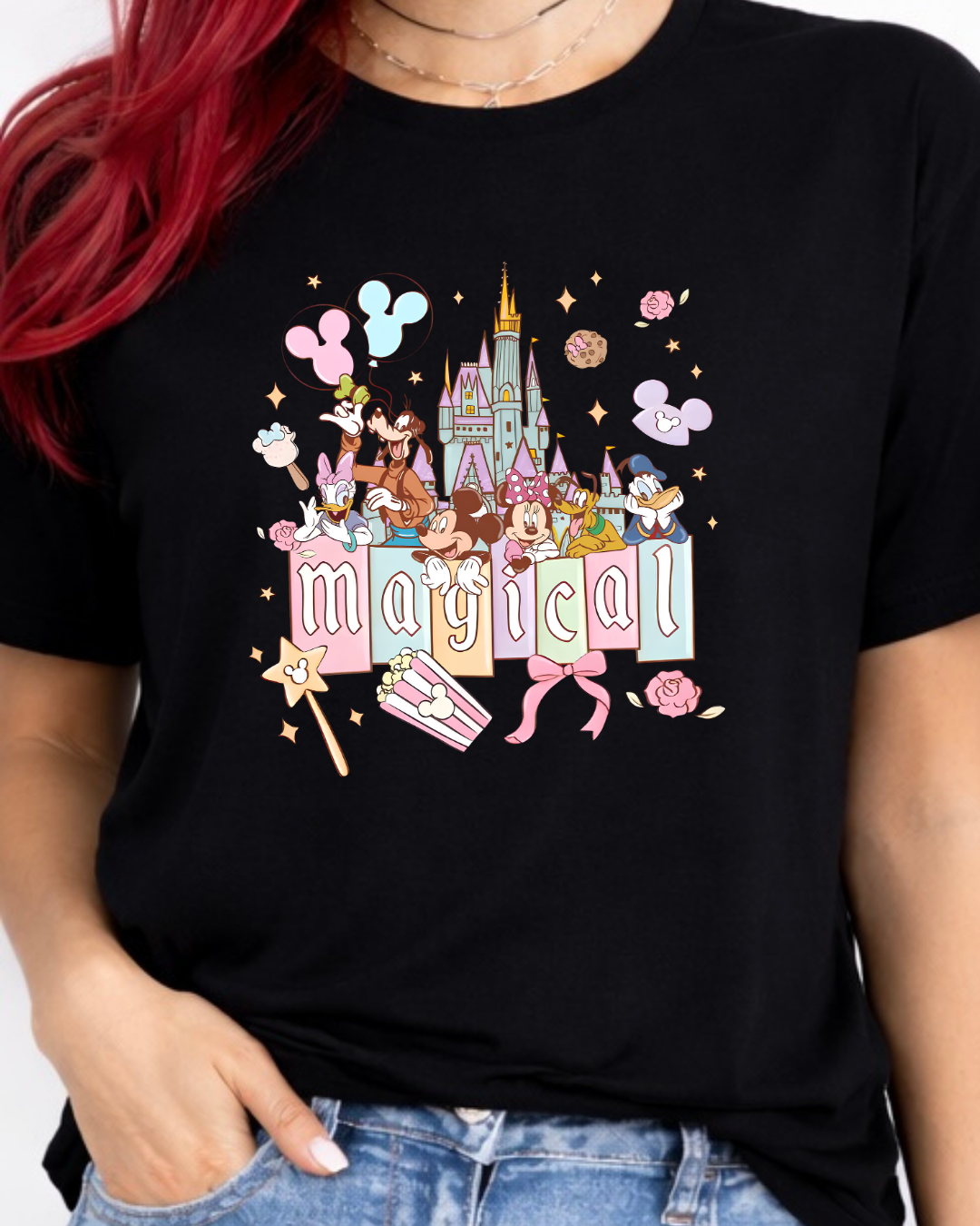 Magical Disney t-shirt, Disney fashion, Disney clothes, Disney tops, Disney tee, Disney lover
