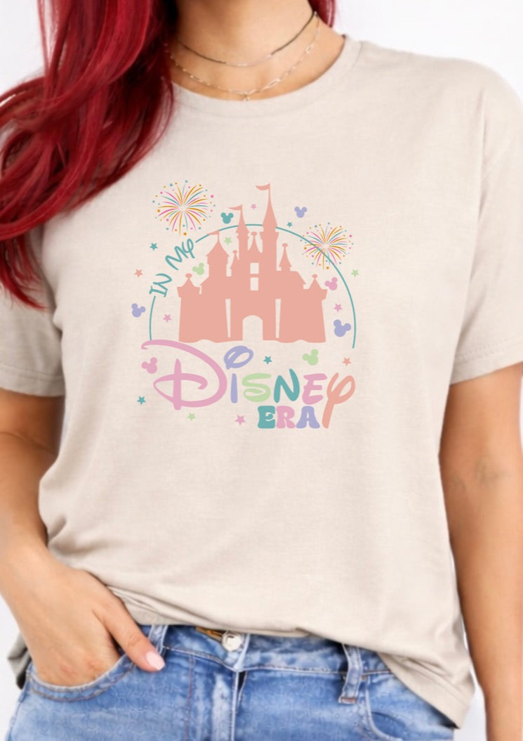 In My Magical Era Castle Graphic T-Shirt – Fireworks Fantasy Theme Park Tee