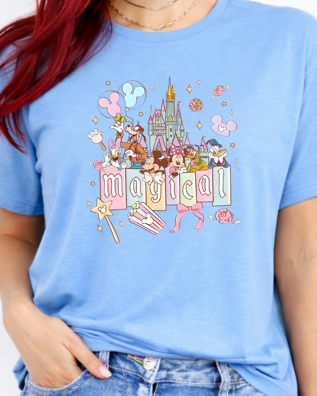 Magical Disney t-shirt, Disney fashion, Disney clothes, Disney tops, Disney tee, Disney lover
