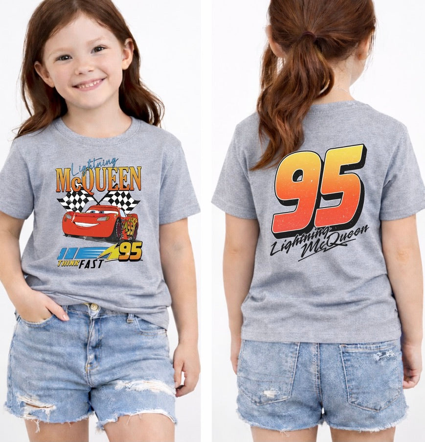 Lighting McQueen Disney Kids T-Shirt | Disney Everyday Tee | Disney Outfit