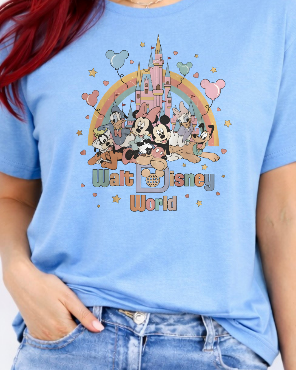 Walt Disney World Rainbow Disney t-shirt, Disney fashion, Disney clothes, Disney tops, Disney tee, Disney lover
