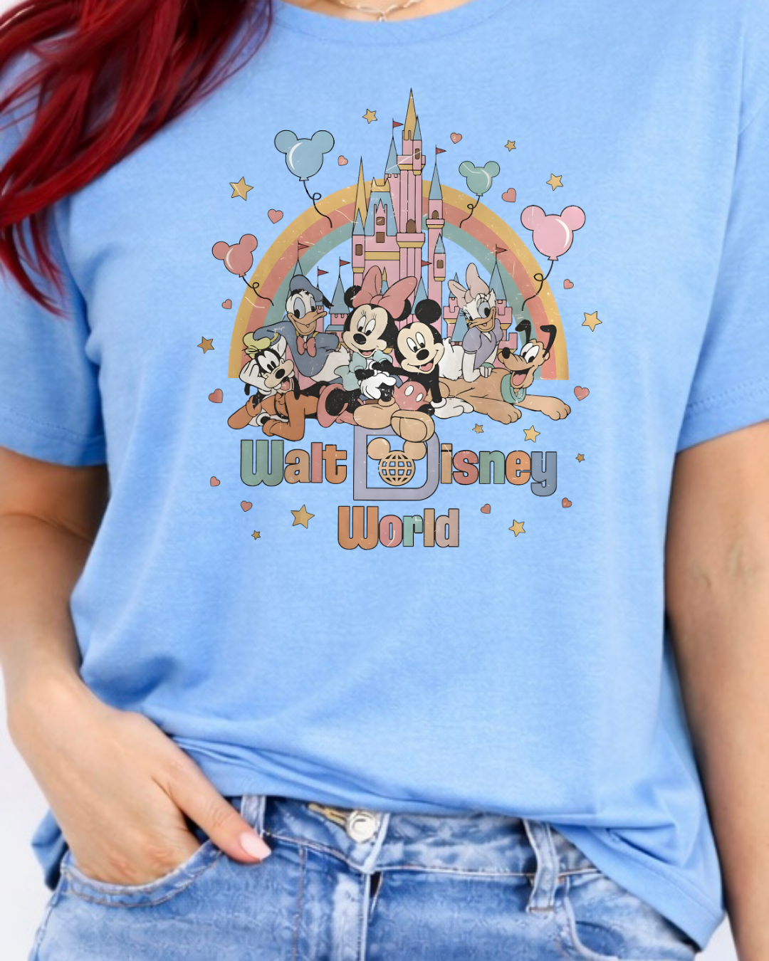 Walt Disney World Rainbow Disney t-shirt, Disney fashion, Disney clothes, Disney tops, Disney tee, Disney lover