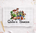 Personalised Toy Story Disney Snack Box, Disney-Themed Snack Boxes, Travel Day Snack Box