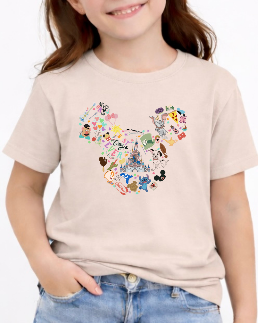 All things Disney, Disney Kids T-Shirt | Disney Everyday Tee | Disney Outfit