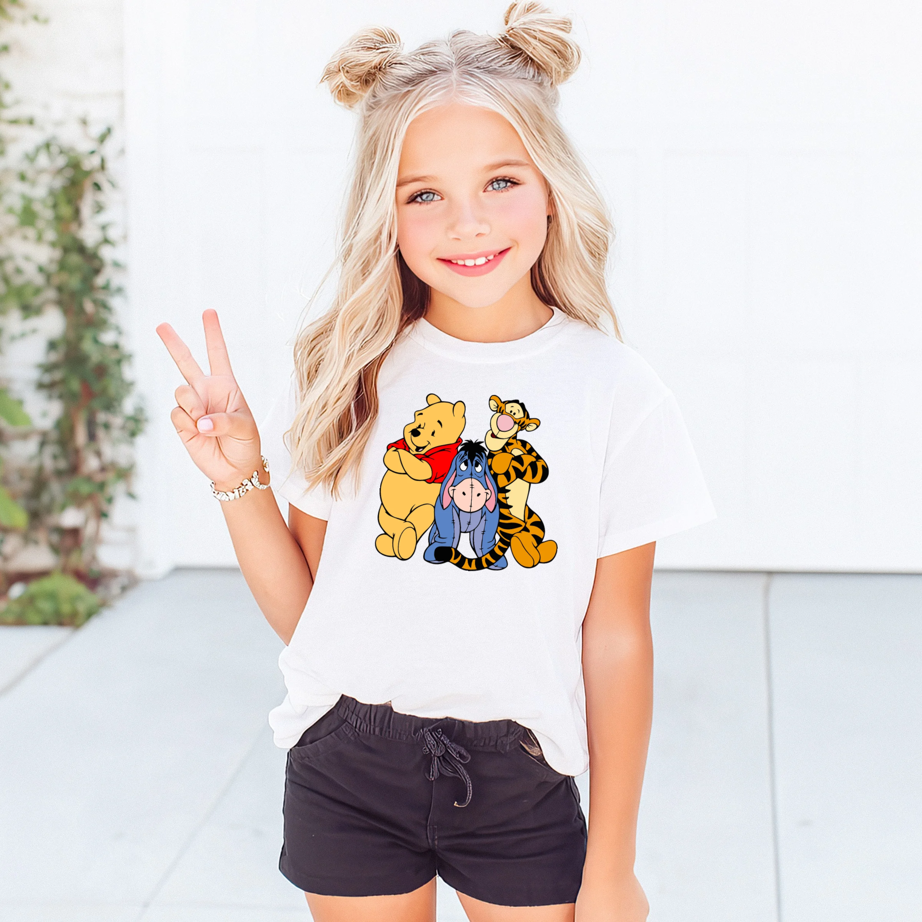 Winnie The Pooh Gang Disney Kids T-Shirt | Disney Everyday Tee | Disney Outfit