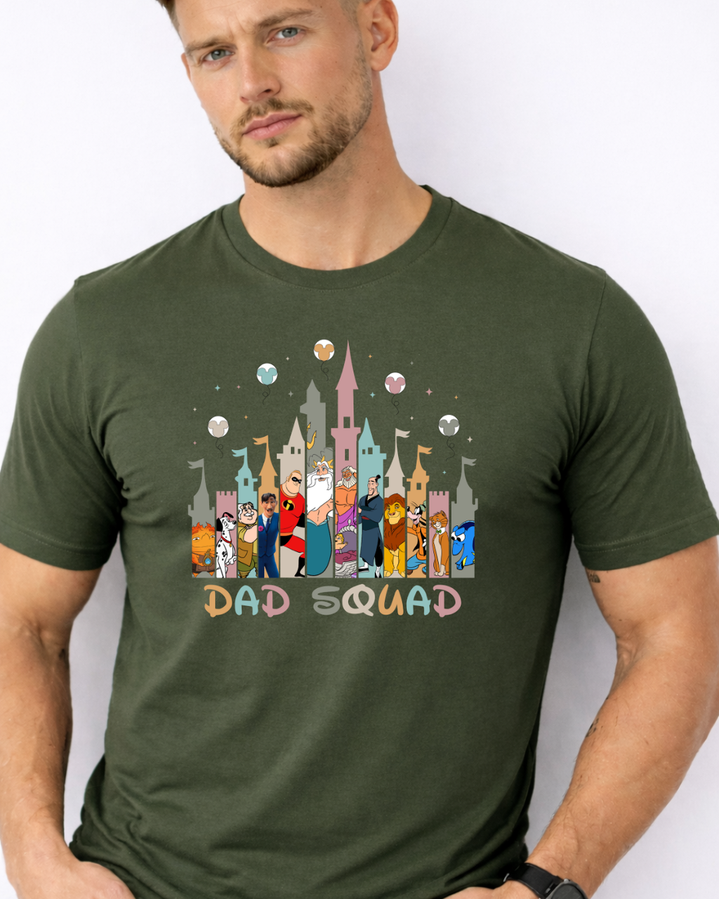 Dad Squad Disney t-shirt, Disney fashion, Disney clothes, Disney tops, Disney tee, Disney lover