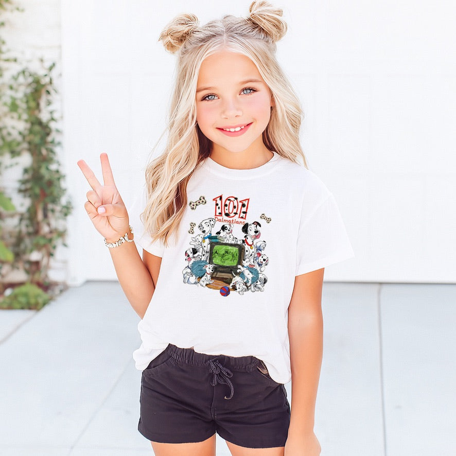 101 Dalmatian Disney Kids T-Shirt | Disney Everyday Tee | Disney Outfit