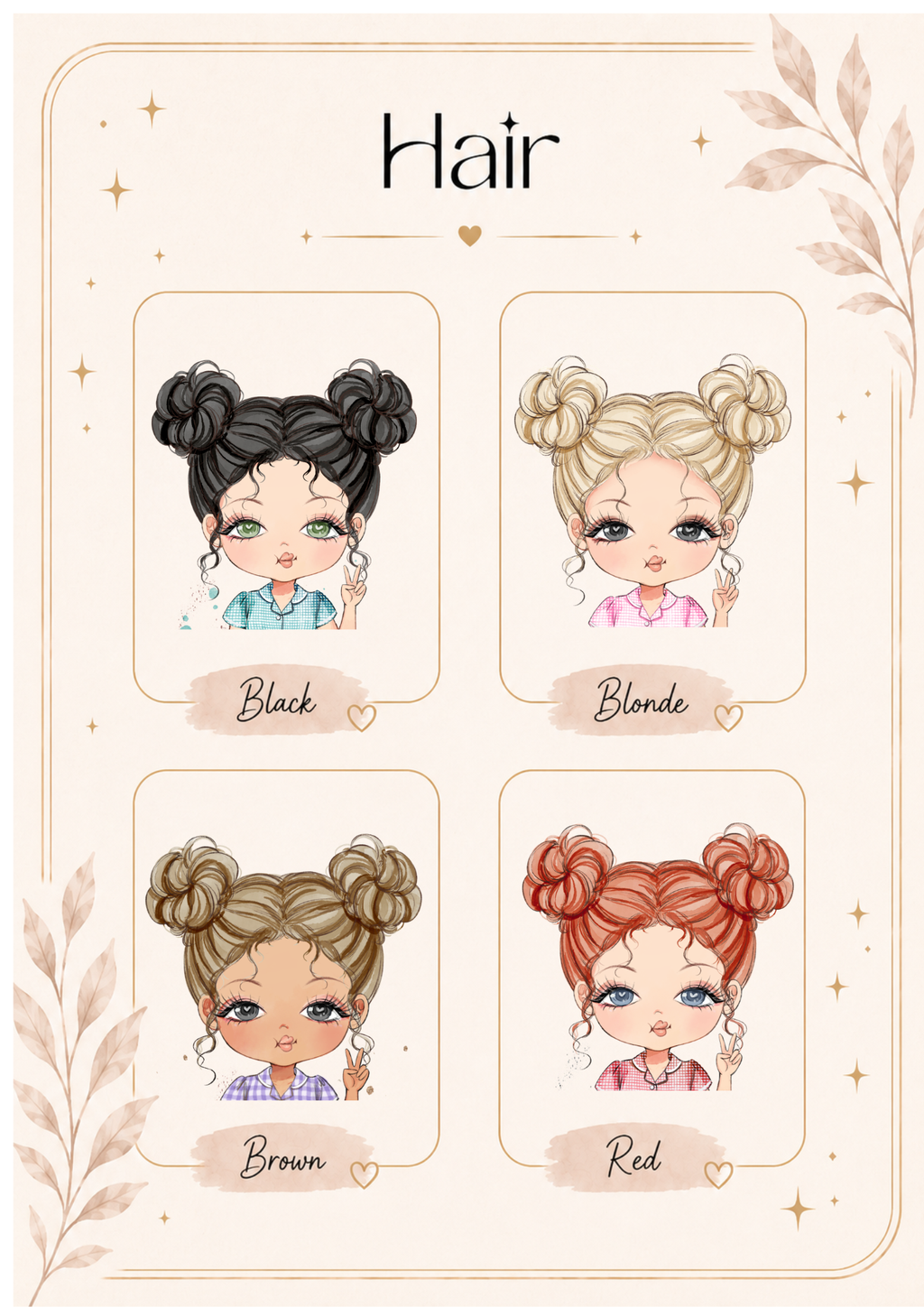 Personalised Summer Dress School Girl Notebook