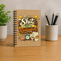 Sh*t I Need to Remember Notebook | Funny Swear Word Notebook | Spiral Journal | Daily Planner | Work Notebook | Gift for Forgetful People