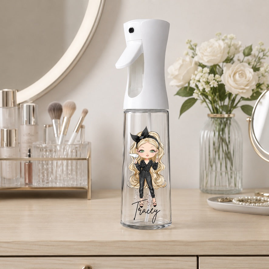 Personalised Hairdresser Water Spray Bottle ✨💧