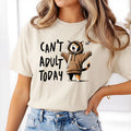 Can't Adult Today Cat T-Shirt | Funny Cat Lover Tee | Cute Sleepy Cat Shirt | Introvert Graphic Tee | Unisex Casual T-Shirt